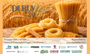 Grano Duro, il 19 maggio a Foggia le prime previsioni sulla produzione attesa in Italia e nel mondo