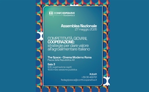 Confcooperative, il 27 maggio a Roma assemblea nazionale di Fedagripesca